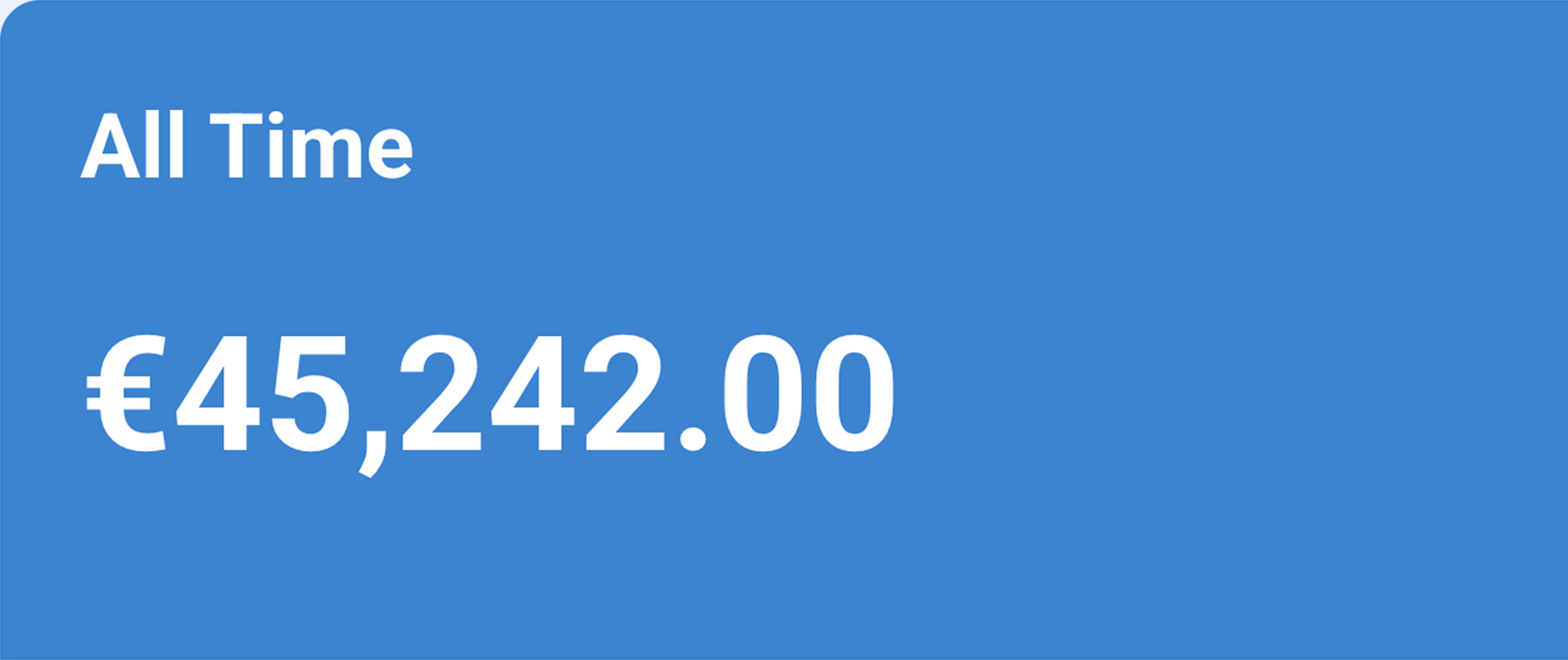 All-time and monthly savings