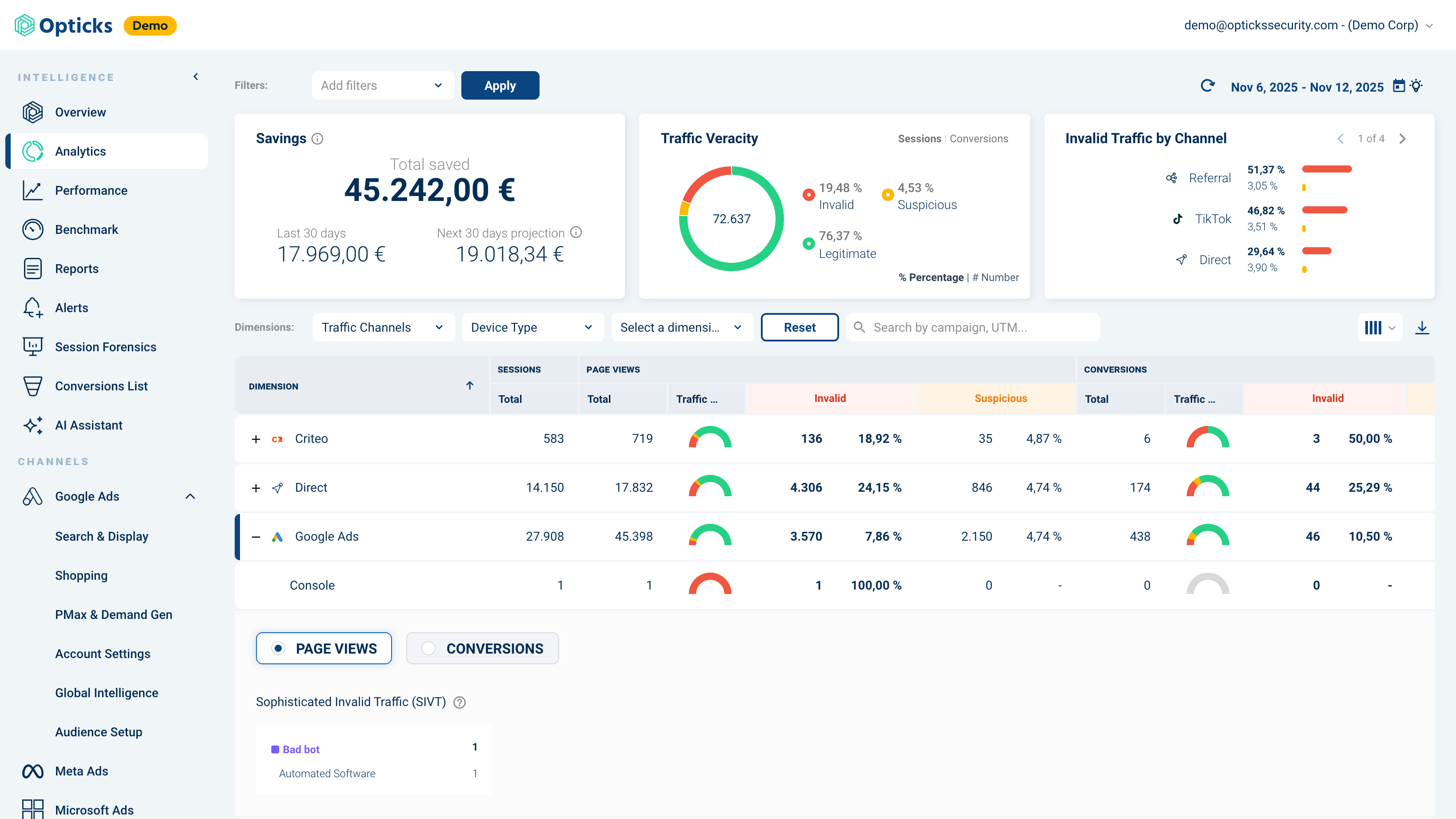 A spotlight on a product. Product Details Landing Page Demo