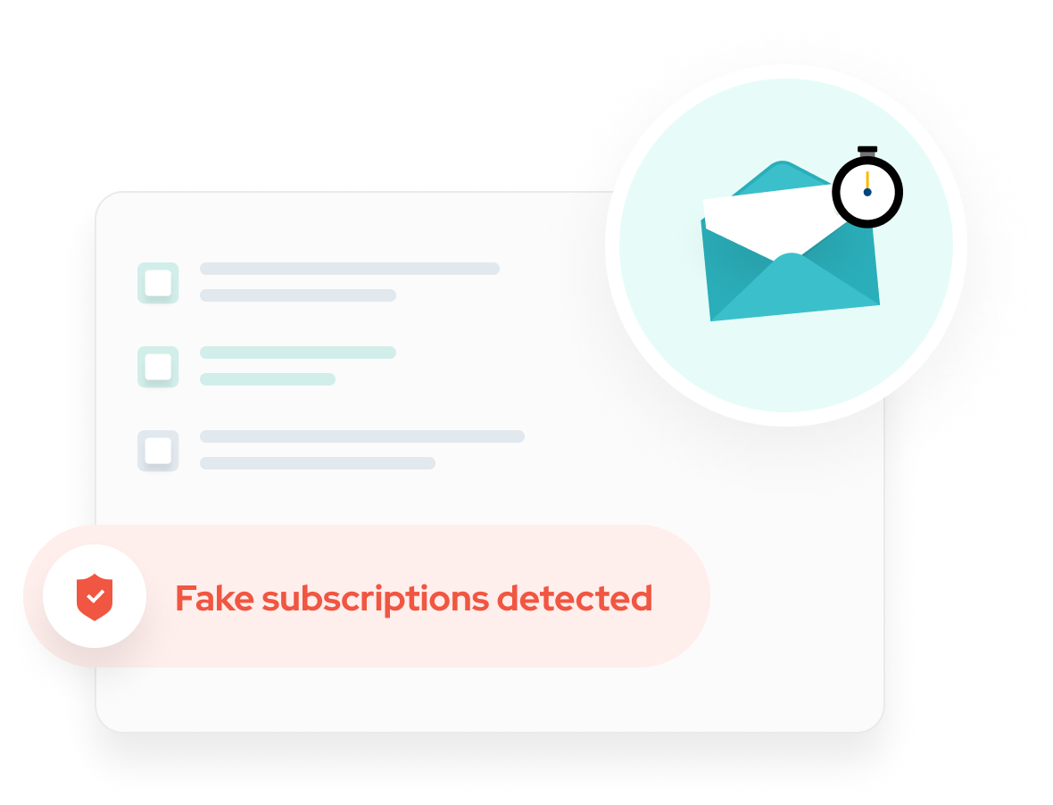 Detect fake subscriptions and save your team hundreds of hours